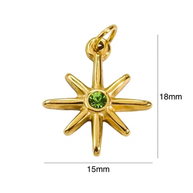 1 Piece Simple  DIY Casual Irregular Shape Stainless Steel Women's Pendants h5 