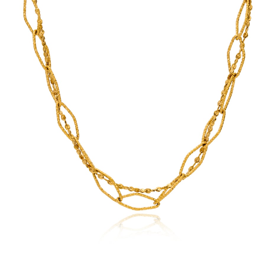 1 collar con colgante de sol retro de acero inoxidable color dorado para mujer Imagen6