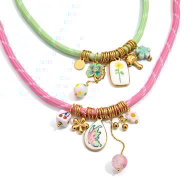 1 collar con colgante de gota dorada de la serie romántica para mujer h5 Imagen7