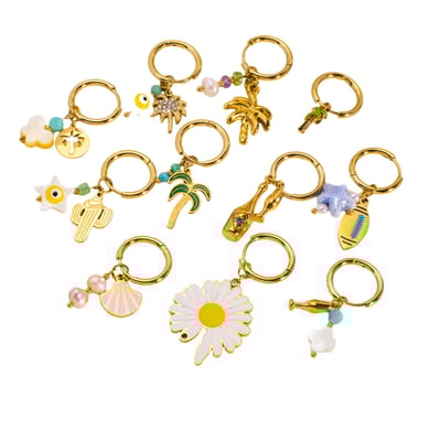 1 Piece Romantic Series Natural Flower Stainless Steel Women's Drop Earrings h5 Picture5