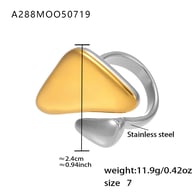 A288-Anello in oro/Numero 7 Immagine13