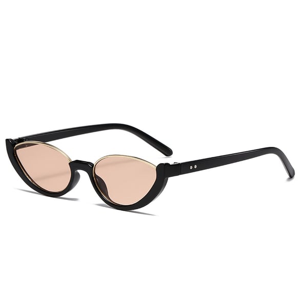 1 Pair Romantic Series Daily Devil's Eye Women's Sunglasses 2