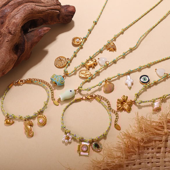 Fish DIY Pendant Necklace Set 2