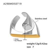 A298-Anello in oro/Numero 7 Immagine10