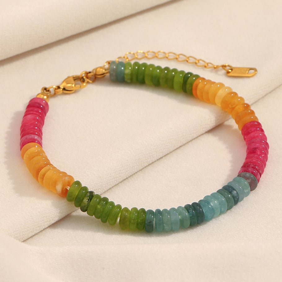 1 Piece Elegant Beads Natural Stones Women's Beaded Necklaces Picture5
