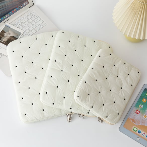 1 Stück Simple Series Klassische Polka Dots Polyester Damen Tech Taschen