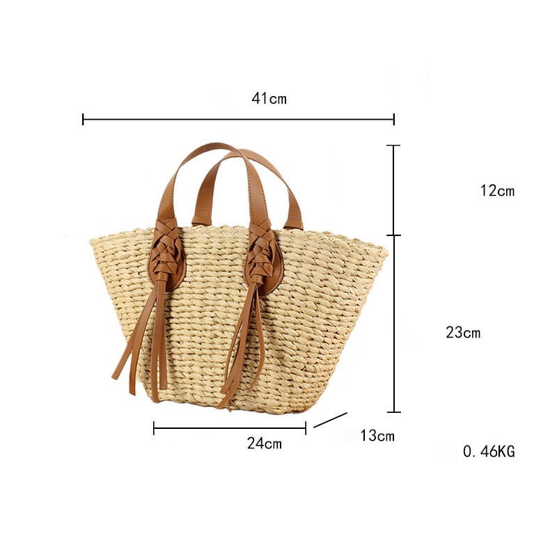 1 Piece Solid Color Handbag 