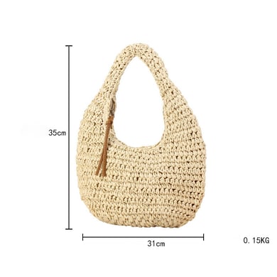 1 Piece Solid Color Handbag h5 