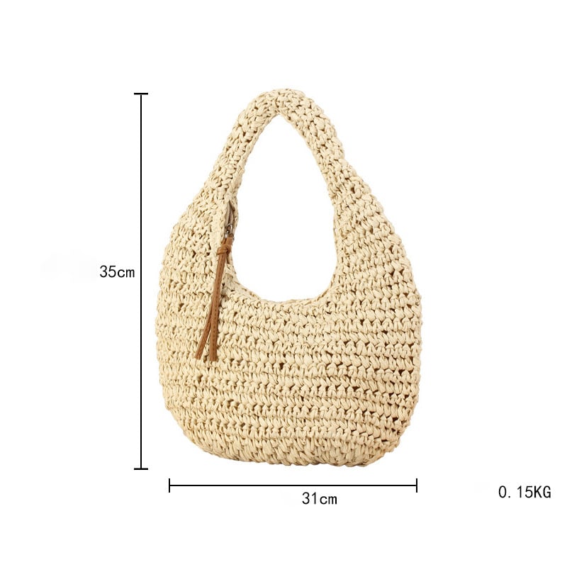1 Piece Solid Color Handbag 