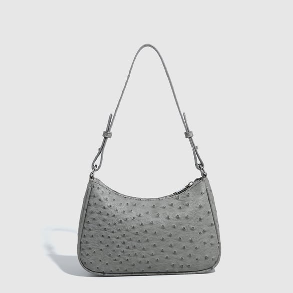 1 Piece Simple Fashion Classic Rivet PU Women's Shoulder Bags 2