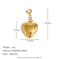 Spring Clasp N3429 Pendant - Gold Picture11
