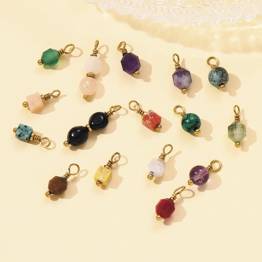 1 Piece Natural Irregular Shape Natural Stones Women's Pendants Picture3