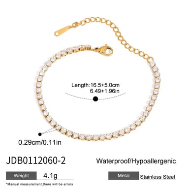 1 Piece Classic Star Stainless Steel Gold Color Women's Bangles h5 