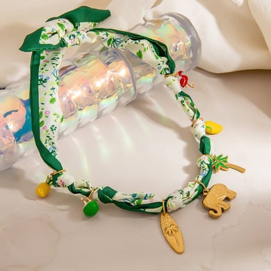 1 stuk stoffen hanger ketting h5 Afbeelding5
