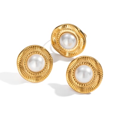 1 Paar elegante Ohrstecker aus Edelstahl für Damen der Romantischen Serie h5 Bild4