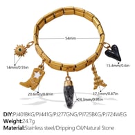 SL29G19 multi-element bracelet Picture9