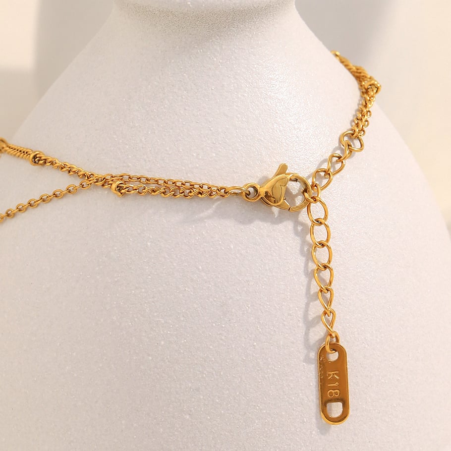 1 Piece Natural Dolphin Stainless Steel Gold Color Women's Charm Bracelets Picture4
