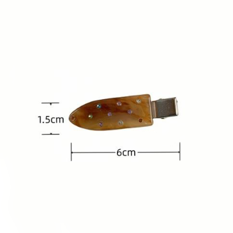 1 Piece Shinning Polka Dots Cellulose Acetate Sheet Women's Hair Clips Picture5