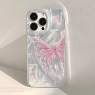 Farfalla glitter rosa Immagine11
