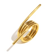 Lijnring-Goud/Number 7 Afbeelding2