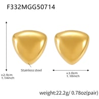 F332-Gold Earrings 