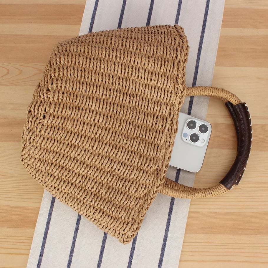 1 Piece Solid Color Handbag Picture3