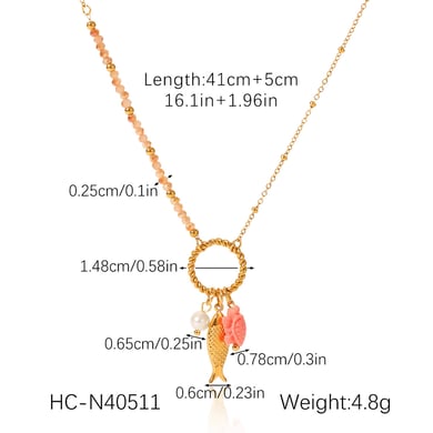 1 par de collares colgantes sencillos de acero inoxidable dorados con forma de tortuga para mujer h5 Imagen2