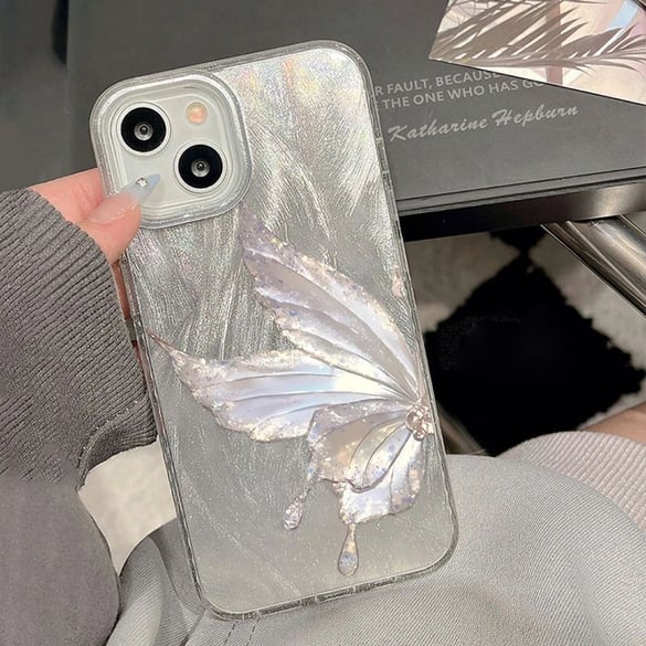 1 par de fundas para teléfono de TPU con degradado de alta calidad 2