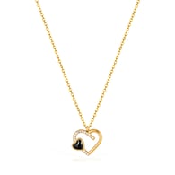 GX2669-Stahl Halskette Gold 