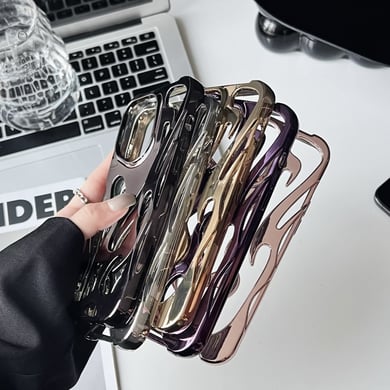 1 Pair TPU High - end  Fashionable Solid Color Phone Case h5 Picture3