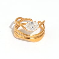 Gold color/One size/A5-250721-3 Afbeelding3