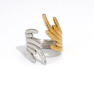 Gold and silver color/One size Imagen3