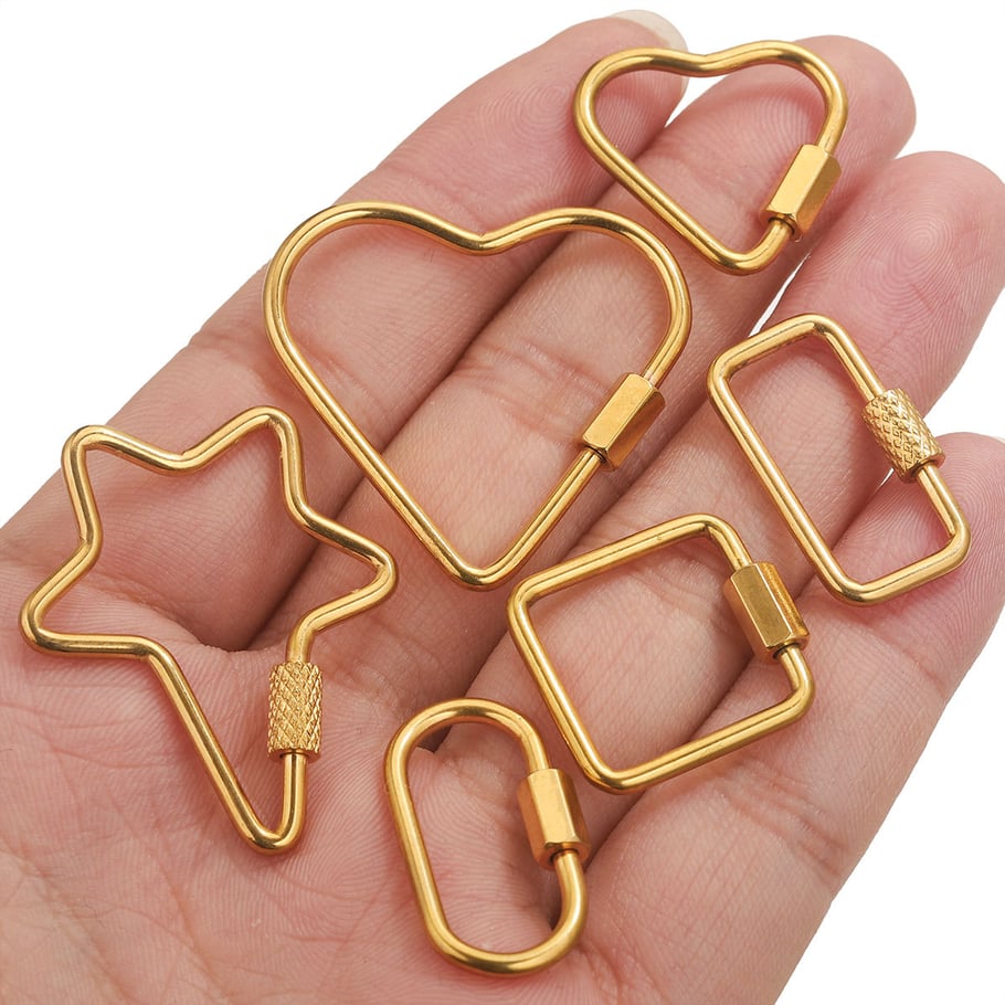 1 Piece DIY Star Shape Stainless Steel Jewelry Closures h5Picture5