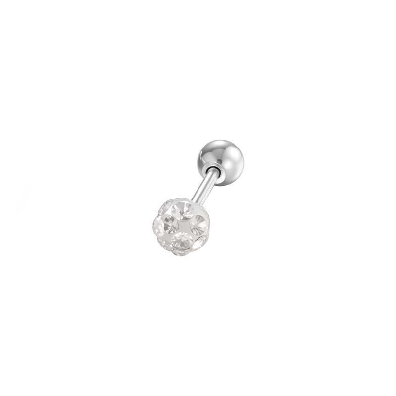 1 Adet Küresel Piercing Küpe 