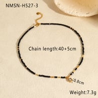 NMSN-H527-3 Star-shaped diamond necklace Picture2