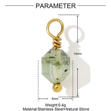 1 Piece Natural Irregular Shape Natural Stones Women's Pendants h5 Picture2
