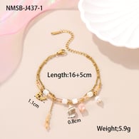 NMSB-J437-1 Conch Bracelet Picture3