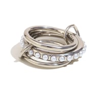 Three-layer imitation pearl ring-steel/number 6 Picture4