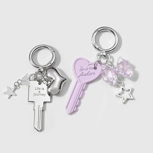 1 Piece Sweet Key Alloy Bag Charm 2