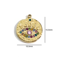 Gold colored diamonds 