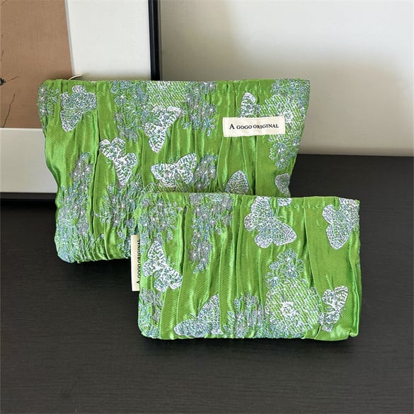 1 Piece Simple Series Vacation Butterfly Polyester Women's Makeup Bags