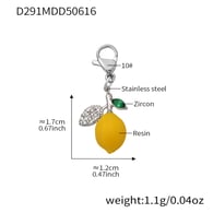 D291-Steel Lemon Pendant Picture11