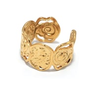 Gold color/One size/One piece ring 
