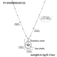 P1395-Steel necklace 39+5cm Picture6