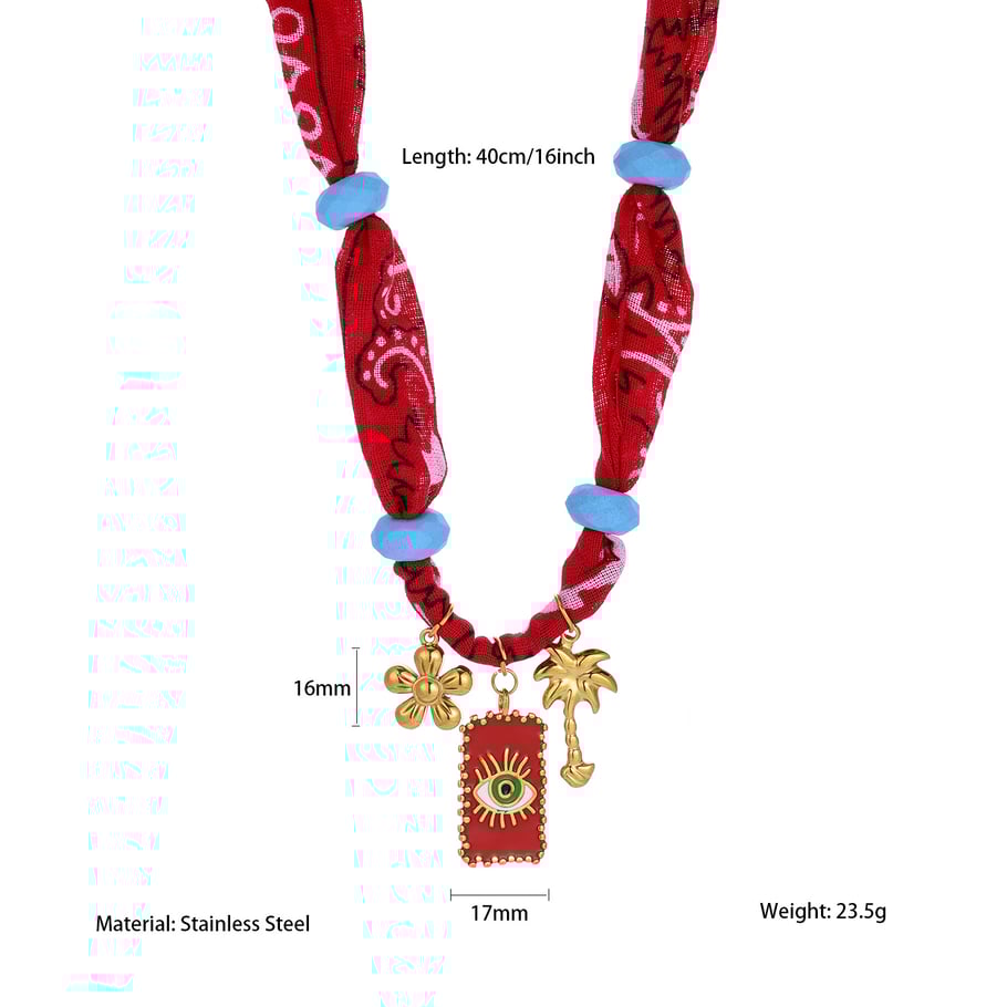 1 pezzo di collana con ciondolo da donna in acciaio inossidabile color oro a forma di ferro di cavallo retrò Immagine2