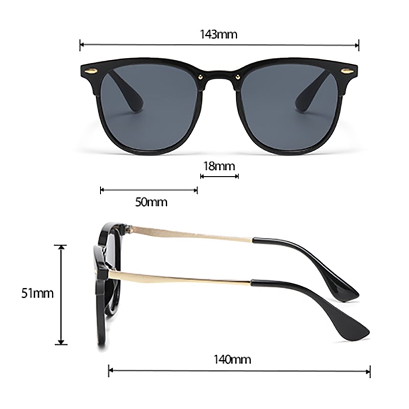 1 Pair Daily Casual Patchwork Women's Sunglasses Picture2