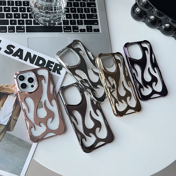 1 par de fundas para teléfono de TPU de alta gama, de color sólido y de moda.