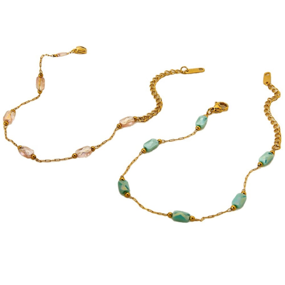 1 Piece Luxurious Elegant Chain  Stainless Steel  Women's Chain Bracelets Picture5
