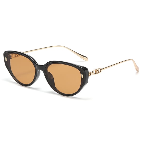 1 Pair Luxurious Series Elegant Patchwork Women's Sunglasses