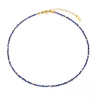 Natural Stone Short Necklace - Lapis Lazuli Picture26